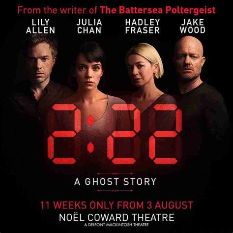 CAST ANNOUNCEMENT FOR 2:22 A GHOST STORY AT THE APOLLO …