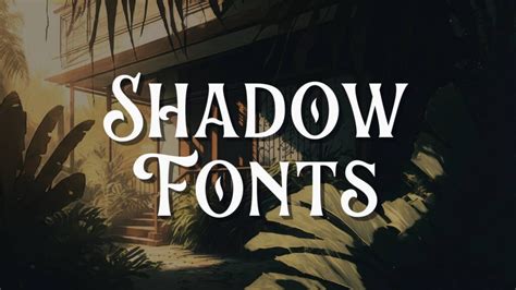 Cast shadow Fonts | MyFonts - muktibox.com