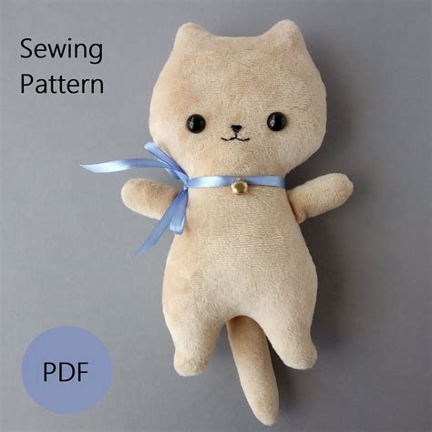 CAT FREE PATTERN STUFFED Patterns For You