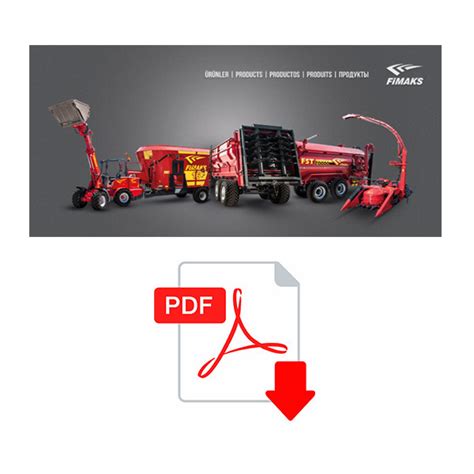 CATALOGOS Fimaks Makina A.S.. 