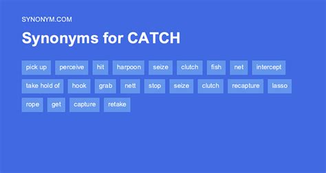 CATCHING UP WITH Synonyms: 18 Other Similar and Related …