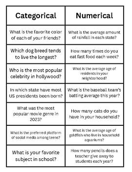 Categorical vs. Numerical Data Quiz - wintechmobiles.com