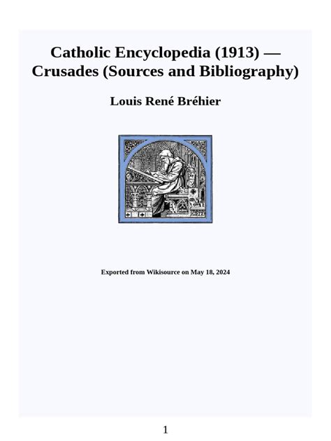 CATHOLIC ENCYCLOPEDIA: Crusades - NEW ADVENT - wintechmobiles.com