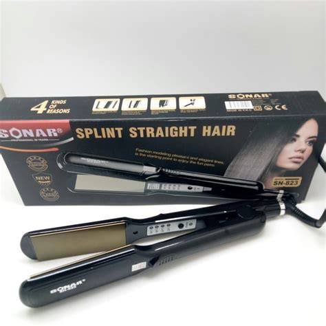 Catokan rambut SONAR SN845 Lurus Datar - Shopee Indonesia - raincitystudios.com