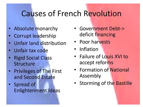 Causes and Consequences of the French Revolution - wintechmobiles.com