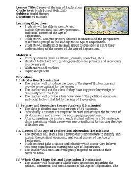 CAUSES OF THE AGE OF EXPLORATION - wintechmobiles.com