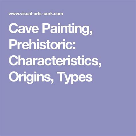 Cave Painting, Prehistoric: Characteristics, Origins, Types - wintechmobiles.com