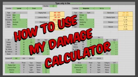 CB damage calculation