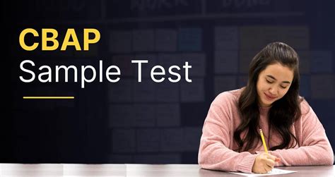 CBAP Online Test