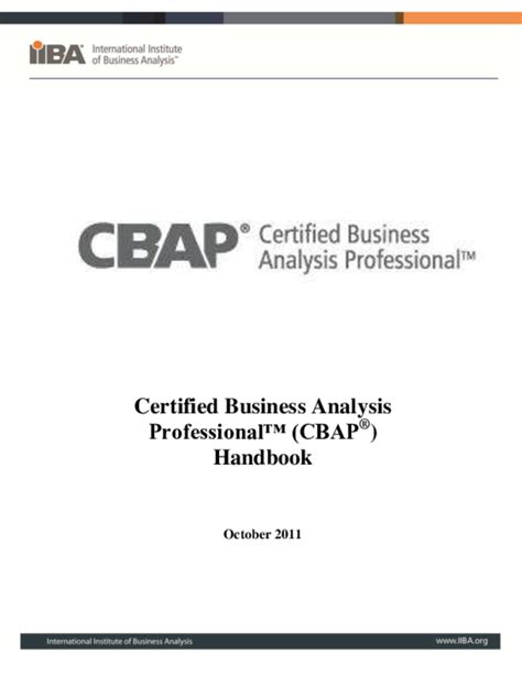 CBAP PDF