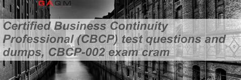 CBCP-002 Exam Dumps Provider