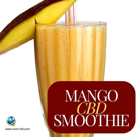 CBD Smoothie Recipe Bon Appétit