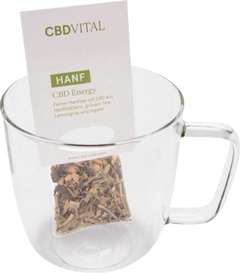 CBD-Vital CBD Hanftee Energy (20 Teebeutel) HANF …