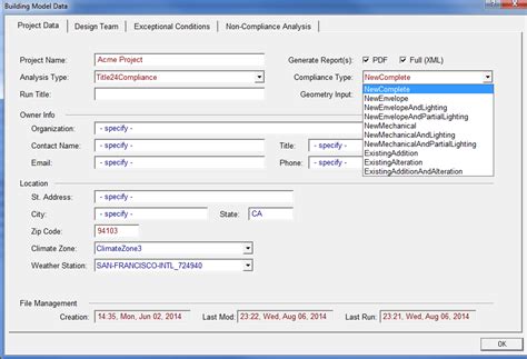 CBECC Title-24 Compliance Software - NORESCO