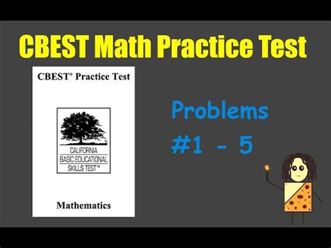 CBEST Math Practice Test Answers Explained (Problems 2125) YouTube