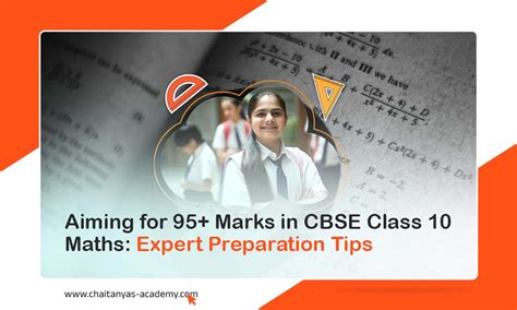 CBSE Class 10 Maths Preparation TipsScore 95+ Marks in Maths Board