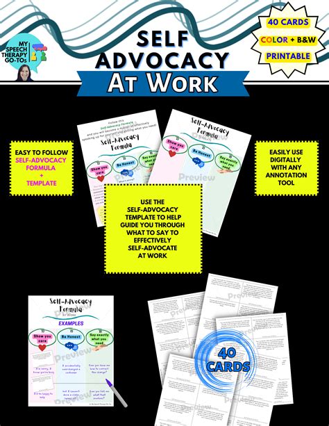 CBSM - Resource: Self-advocacy scenarios