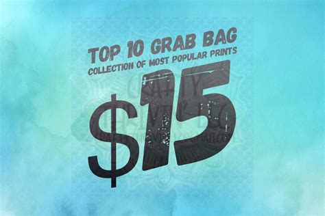 CC - Top 10 Grab Bag – Crafty Thrivin’ LLC