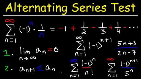 CC Ratio Test and Alternating Series - University of …