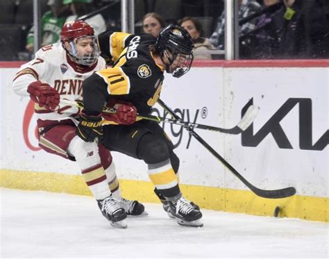 CC Tigers shock No. 3 Denver Pioneers, advance to NCHC …