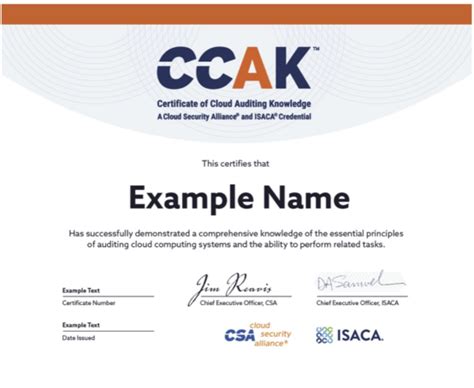 CCAK Zertifikatsdemo
