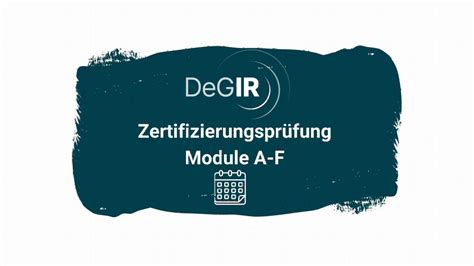 CCAK Zertifizierungsprüfung