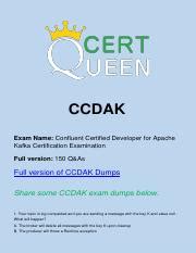 CCDAK PDF Testsoftware