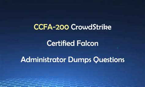 CCFA-200 Originale Fragen