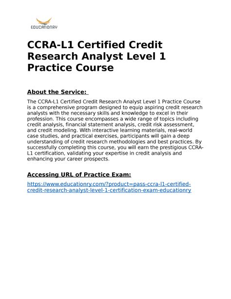 CCRA-L1 Zertifizierungsprüfung