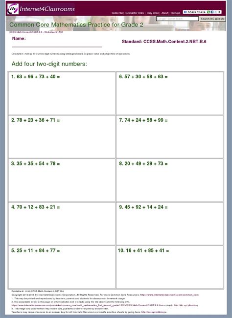 CCSS.MATH.CONTENT.2.NBT.B.6 Teach Starter