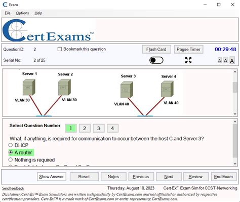 CCST-Networking Online Tests