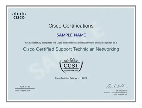 CCST-Networking Zertifikatsdemo