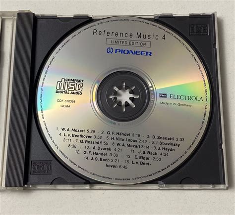 CD. Pioneer Reference Music Nr 4 Classics Limited Edition Sound