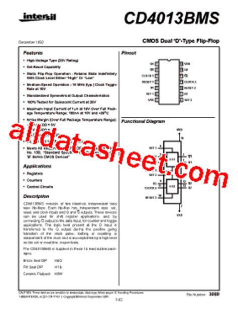 CD4003 Datasheet, PDF - Alldatasheet