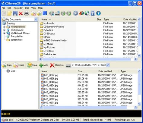 CDBurnerXP Portable for Windows