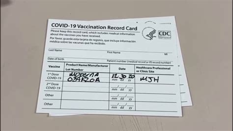 CDC is no longer distributing COVID vaccination cards