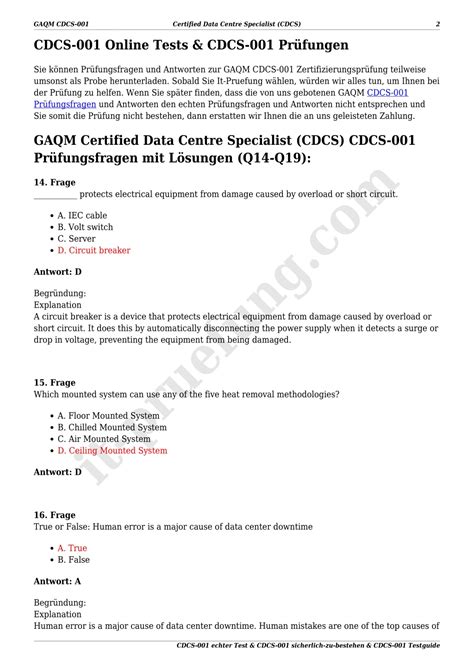 CDCS-001 Deutsche Prüfungsfragen