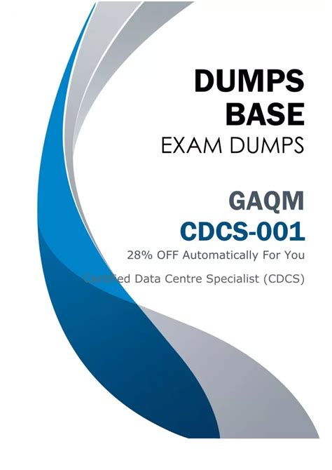 CDCS-001 Dumps