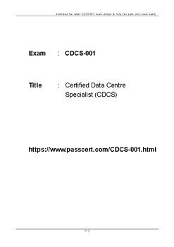 CDCS-001 Prüfungsfrage