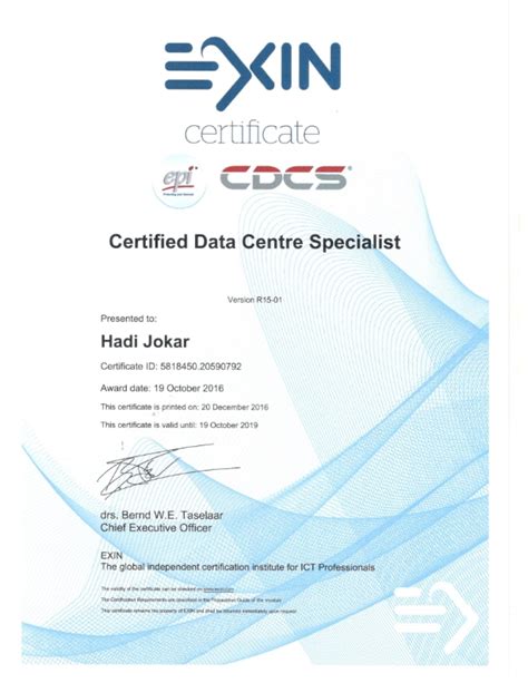 CDCS-001 Zertifikatsdemo