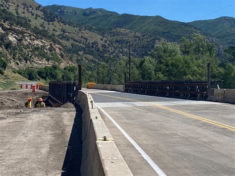 CDOT building temporary bridge in push to reopen flood-damaged Colorado 133 east of Paonia