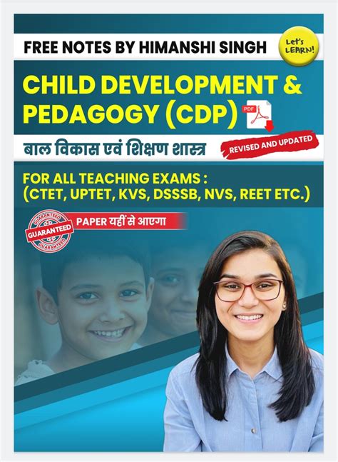 CDP Master Revision Class for CTET-2024 by Himanshi …