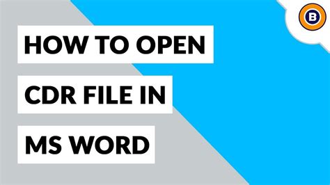 CDR File What It Is and How to Open One 