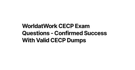 CECP Examsfragen
