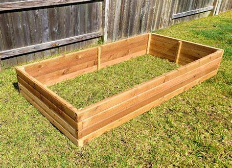 Cedar Raised Garden Bed Kit with Thick Walls - raincitystudios.com