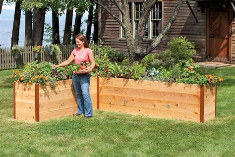 Cedar Raised Garden Beds | Gardenary … - raincitystudios.com