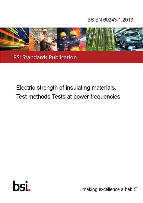 CEI EN 60243-1 - Electric strength of insulating materials