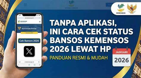 Cek Status Bansos Kini Bisa Lewat Aplikasi di HP - raincitystudios.com