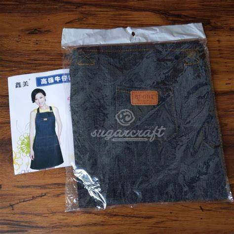 Celemek masak casual jeans di Sugarcraft ID_NEW - raincitystudios.com