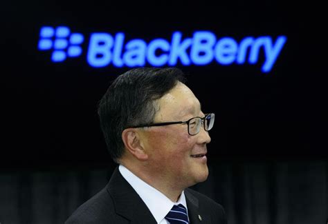 CEO John Chen out at BlackBerry as company prepares to divide business